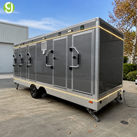 Toilettes mobiles extérieures Goeasy Public Mobile Outdoor Restroom Sandwich Panel Toilet Bathroom Mobile Portable
