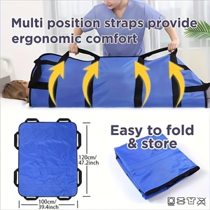 Patienten trägt Transfer-Dreh matte 48 "x 40" Position ierungsbett polster Wieder verwendbares und wasch bares Blatt - Product Image 5