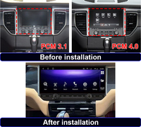 Krando 12,3 pulgadas Android navegación coche estéreo REPRODUCTOR DE DVD para Porsche Macan 2010-2016 Instalación de tablero pantalla dividida DSP