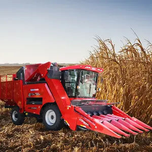 Mesin Panen jagung pertanian kualitas tinggi 5 baris digunakan memadukan pemanen jagung untuk Panen jagung