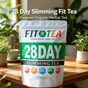 WinsTown Thé Minceur Fit 28 Jours, Sachets de Thé Détox Naturel aux Herbes, Nettoyage du Côlon, Gestion du Poids, Contrôle de l'Appétit, 28 Sachets de Thé - Product Image 1