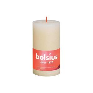 Bolsius Stumpenkerze Rustiko Shine 13x7cm weiche Perle - Product Image 1