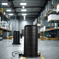 Boîtier de jonction KEXINT M-10 FTTH FTTX à 144/288 fibres, type dôme, thermorétractable, pour épissure de câbles à fibres optiques, garantie 1 an, vente chaude