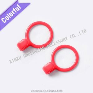 สายรัดชุดชั้นในไนลอน089แบบมีวงแหวนและแถบเลื่อนชุดชั้นในตัวปรับสายรัด - Product Image 2