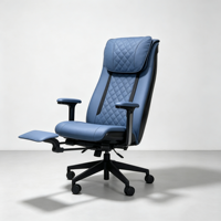 Fauteuil de massage de luxe en cuir PU pour bureau à domicile, Shiatsu, réglable en hauteur, multifonctionnel, pétrissage complet du cou et des épaules, vente en gros, OEM