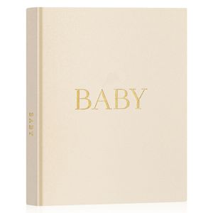 Livre de souvenirs personnalisé pour bébé, <span class=keywords><strong>album</strong></span> <span class=keywords><strong>photo</strong></span> et journal du premier anniversaire, reliure cousue, couverture rigide, certifié FSC - Product Image 4