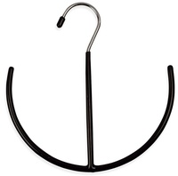 Écharpe en métal de haute qualité foulard en soie pantalon vêtements présentoir cintre support rond pour magasin de vêtements
