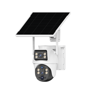 Xiaovv V380 bp9 DL tầm nhìn ban đêm IP68 không thấm nước Ba ống kính PIR phát hiện năng lượng mặt trời Máy ảnh zoom máy ảnh - Product Image 1