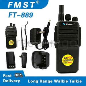 FMST FT-889 10W High Power Handheld UHF 16 Channels IPX-1 Water Resistant <b>Walkie</b> <b>Talkie</b> with 12 Hours Battery Life Long Range - Product Image 5