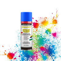 Échantillon de peinture acrylique en aérosol de couleur OEM d'usine de haute qualité peinture en aérosol craquelée de couleur Graffiti de voiture