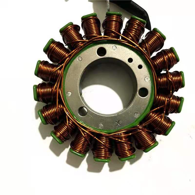 Производство зарядного провода для мотоцикла, магнитный статор, детали двигателя мотоцикла CN; Марка EF, полная модель, черная круглая