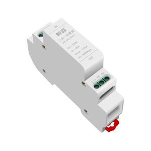 220V 0,1dB Einfügedämpfung Flammhemmender Kunststoff PC 10kA DIN-Schienen 2-in-1 Überspannungsschutz Monitor Strom+Netzwerk 1ns 100Mbps - Product Image 4