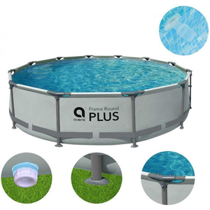 <span class=keywords><strong>Piscine</strong></span> hors sol <span class=keywords><strong>JILONG</strong></span> à cadre rond en acier durable, directement de l'usine, pour jardin - Product Image 3