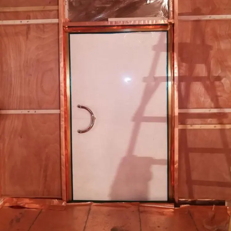 RF Shielding Door with 1200mm x 2100mm size for MRI Room