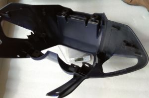 Piezas de motocicleta <span class=keywords><strong>YBR</strong></span> <span class=keywords><strong>cubierta</strong></span> de luz de cabeza roja con pegatina - Product Image 4