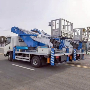 New Aerial Work Platform Truck HOWO 4X2 Truck Mounted Aerial Work Platform for Sale - Product Image 4