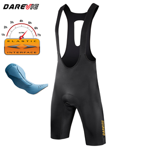 Darevie Sublimation Short de cyclisme une pièce sans couture avec protège-siège Italy Elastic Interface Wallone pour homme, élastique - Product Image 6