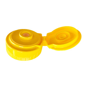 Suministro Directo de Fábrica de Tapas de Botellas de Plástico 38/400, Estilos de Tapa de Miel y Doctoral con Válvula de Silicona, Tipos de Tapa Abatible Giratoria - Product Image 4