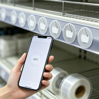 Étiquette NFC 213 personnalisée avec options de puces 213, 215, 216 pour autocollants de smartphone et applications métalliques