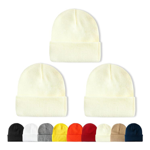 Gorros de diseñador reversibles, gorros con logotipo personalizado, bordado de ganchillo, Jacquard, gorro de Cachemira, gorros para mujeres, hombres y niños, gorros borrosos - Product Image 3