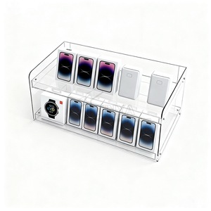 Großhandel PMMA Handy <span class=keywords><strong>Display</strong></span> <span class=keywords><strong>Stand</strong></span> Acryl abnehmbare Handy Zubehör <span class=keywords><strong>Display</strong></span> Rack Wand Auto Ladegerät <span class=keywords><strong>Stand</strong></span> für Shop - Product Image 2