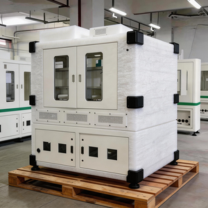 Boîtier d'amplificateur personnalisé OEM fabriqué par découpe laser et fabrication en acier structurel avec cadre à fermoir - Product Image 4