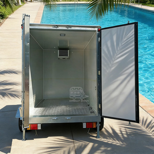 Remolque Refrigerado para Transporte de Mercancías, Remolque Cerrado de 2 Ejes, Semirremolque Refrigerado - Product Image 5