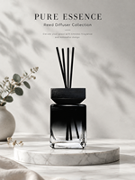 Diffuseur de parfum d'ambiance de luxe, ensemble diffuseur d'arômes, parfum longue durée, bouteille en verre décorative, parfum personnalisé OEM/ODM