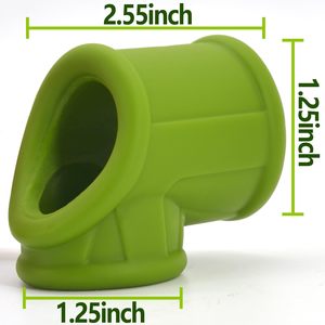 Anillo de silicona para pene para hombres, anillo para pene, camilla de bolas con mejora, más duro, erecciones más fuertes, juguete sexual - Product Image 2