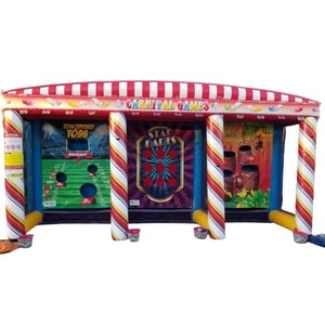 Juegos Inflables para Fiestas al Aire Libre, 3 en 1, Puesto de <span class=keywords><strong>Feria</strong></span> Personalizado, Juego Inflable de Carnaval para Niños - Product Image 2