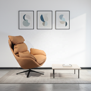 Sofá y Silla Giratorios de Estilo Italiano, Sala de Estar Moderna, Dormitorio, Apartamento, Villa, <span class=keywords><strong>Muebles</strong></span> Minimalistas para el Hogar - Product Image 1