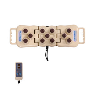 Best Seller coreano 11 tormalina pietre a portata di mano massaggio proiettore sanitario negativo anione riscaldamento termico dei muscoli rilassare - Product Image 1