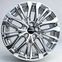 1 pièce Jante en alliage forgé 15 à 26 pouces Gris anthracite finition usinée 5 trous pour voiture Y000