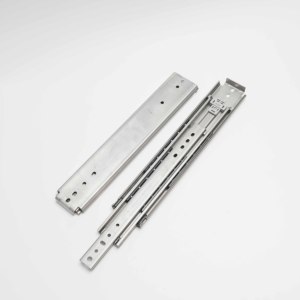 Correderas para cajones <span class=keywords><strong>LILO</strong></span> de acero inoxidable 304 de alta resistencia, 227 kg, extensión completa de 3 pliegues, 76 mm, con triple hilera de rodamientos de bolas y bloqueo - Product Image 5