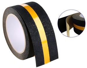 Cao cấp vật nuôi PVC cơ sở chống trượt an ninh Băng duy nhất Mặt Phản Quang Cảnh Báo Băng màu đen vàng Acrylic Non-Slip cảnh báo an toàn - Product Image 4