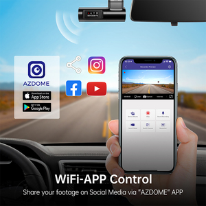 Cámara para <span class=keywords><strong>Coche</strong></span> AZDOME M330MAX 4K con WIFI Integrado, Control por Voz, Visión Nocturna Superior, Monitoreo de Estacionamiento las 24 Horas - Product Image 5