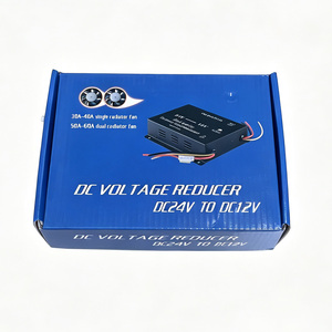 <span class=keywords><strong>Senger</strong></span> 24V auf 12V Spannungsreduzierer für Universalfahrzeuge 45A Hohe Kapazität mit Lüfter RCA-Schnittstelle Einfache Installation Stabil - Product Image 2