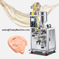 Machine de remplissage et d'emballage automatique pour sachets de crème, liquide, poudre, eau et huile, fabriquée en Chine