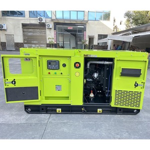 Générateur diesel silencieux Weichai triphasé <span class=keywords><strong>vert</strong></span> 15 KVA 12 KW à châssis ouvert, démarrage automatique, démarrage à distance, ATS - Product Image 1