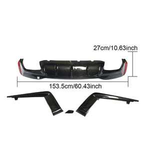 Difusor de Parachoques Trasero de Fibra de Carbono para <span class=keywords><strong>BMW</strong></span> Serie <span class=keywords><strong>5</strong></span> G30 G38 <span class=keywords><strong>M</strong></span> Sport 2018 2019 2020 2021 <span class=keywords><strong>2022</strong></span> - Product Image 4