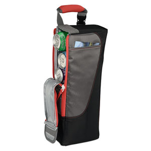 Sac isotherme élégant pour 6 canettes de golf avec doublure en PEVA, sac isotherme pour chariot de golf, sac isotherme pour vin et bière - Product Image 1