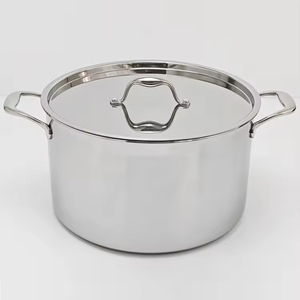 Marmite de cuisine commerciale en acier inoxydable de taille standard - Product Image 2