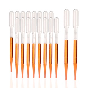 Pipettes Pasteur jetables en plastique transparent à presser pour transfert, usage scientifique en laboratoire - Product Image 3
