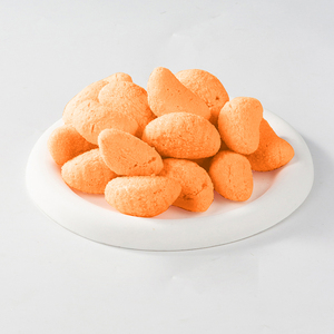 Caterpillar Fruity Freeze Dried Sugar Fruit Sour Sweet Crispy Snacks Gummy Candy Bulk Multi-Colored Rainbow Strip - Product Image 4