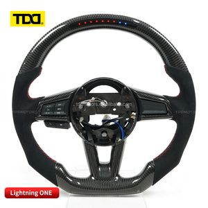 Volante de fibra de carbono TDD LED para Mazda 3, Mazda 6, CX5, RX7, CX-4, CX-5, RX-7, Axela, Atenza, RX8, MX5, CX3, CX8, CX9 - Product Image 5