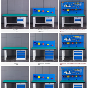 Banc de travail en acier robuste multi-usages - Antistatique à double niveau pour atelier/experimentation - Product Image 2
