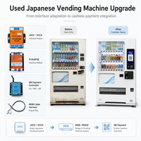 Solution de modernisation des distributeurs automatiques japonais avec convertisseur VCCS JVMA vers MDB RS232 et module d'interface USB JVCC