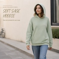 Pull-over pour femme tendance, couleur unie, sweat-shirt ample à capuche, poche kangourou personnalisée, adapté aux vêtements décontractés pour femmes