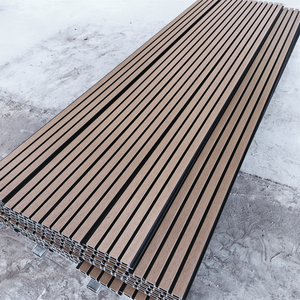 Dalles de terrasse en WPC, revêtement de sol en bois massif pour extérieur, plancher en bois gaufré 3D - Product Image 5