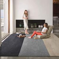 Usine grand tapis de salon tapis tufté à la main tapis de chambre respectueux de l'environnement